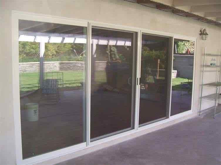 16' Vinyl Patio Door with Loe E3 Glass Argon Filled